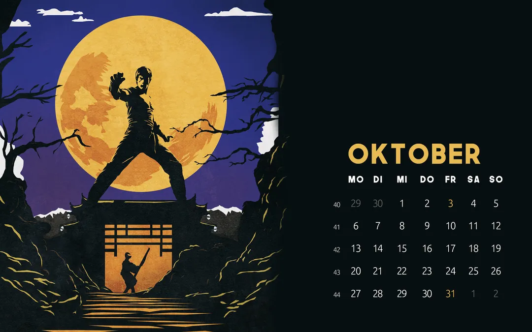 Kalender-Desktops Q4 2025