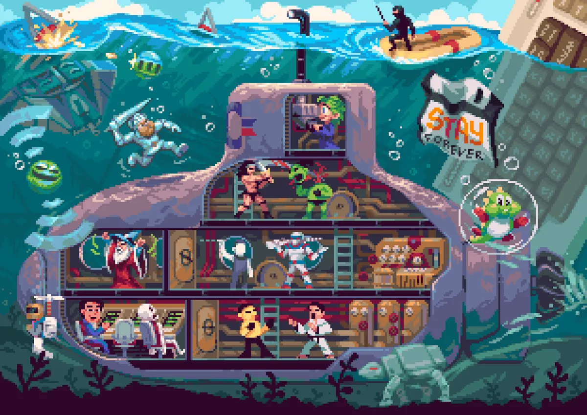 Vessels of Gaming Artwork: C64